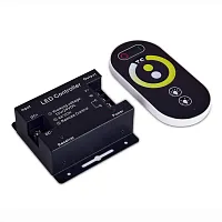 Контроллер 2,4 G для светодиодной ленты MIX WHITE, 2-х канальный, DC12-24V; 12А ST9002.400.00MIX ST-Luce Контроллер 2,4 G для светодиодной ленты MIX WHITE, 2-х канальный, DC12-24V; 12А ST9002.400.00MIX ST-Luce